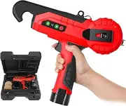 Electric Plant Tying Machine, Cordless Automatic Plant Tie Machine with 2 Batteries, Maximum Bundle Diameter 2.5 cm, Vineyard Tying Machine for Agriculture Raspberries Tomatoes