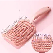 Hair Brush, Professional Curved Vented Brush for Faster Blow Drying for Women, Men, Paddle Detangling Brush for Wet Dry Curly Thick Straight Hair