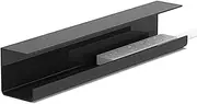 Under Desk Cable Management Tray Cord Organizer for Home Office (Black)