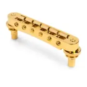 Nashville Tune-o-matic Bridge, Gold, with studs and bushings