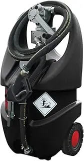 ES Tanks Emilcaddy 55 Litre Portable Petrol Tank with Manual Pump – Heavy-Duty Ute Pod for Fuel Storage and Transport – Made in Italy