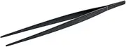 Mercer Culinary M35230BK Straight Precision Plus Chef Plating Tong, 9-3/8 inch, Black