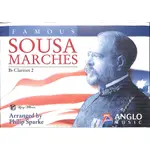 【凱翊︱ANGLOMUSIC】 FAMOUS SOUSA MARCHES FOR 2ND BB CLARINET (PA