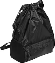 TOBBOMEY Sports Backpack Cinch Bags Drawstring Swim Backpack Double Shoulder Drawstring Backpack Hiking Bag for Women Drawstring Beach Bags Drawstring Bag Workout Backpack Athletic Backpack