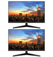 Asus VY249HF 24-inch Full HD LED Backlit LCD Frameless Monitor, 2-Pack Bundle