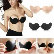 Women Invisible Bra Super Push Up Seamless Self-Adhesive Sticky Wedding Party