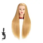 Traininghead 26"-28" Mannequin Head Hair Styling Training Head Manikin