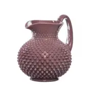 Mosser Glass USA Gigi Hobnail Collection Pitcher Eggplant Purple