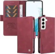 for Samsung S21 FE 5G Case,for Galaxy S21 FE 5G Wallet Case,Pu Leather Folding