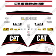 Fits Caterpillar 426C Decal Kit Backhoe Loader - 7 YEAR OUTDOOR 3M VINYL!