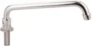 Faucet, Deck Mount Spout Base, 18" Double-Jointed Swing-Swivel Spout