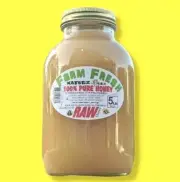 RAW HONEY CLOVER 5 LBS / 2268g 100% PURE UNFILTERED In Glass AN EBAY FAVORITE