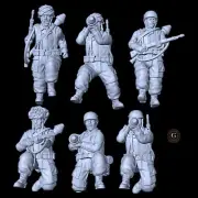 WW2 German Fallschrmjäger Panzerfausts 28mm ideal Bolt Action Wargame Collectors