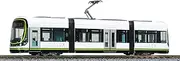 KATO 14-804-1 N Gauge Hiroshima Electric Railway 1000 Type Green Mover LEX Railway Model Train