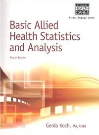 在飛比找三民網路書店優惠-Basic Allied Health Statistics