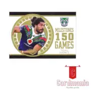 NRL 2021 Elite - Tohu Harris 150 Games Milestones Rugby League Case Card #17/42