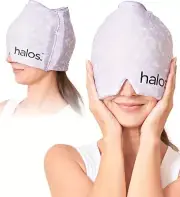 My Halos Migraine & Tension Headache Relief Cold Compress Therapy Cap - Purple