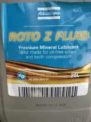 Atlas Copco Roto-Z compressor oil 20-liter 2908 8501 01.