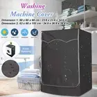 Waterproof Washing Machine Top Dustproof Cover Protect Front Load Washer Dryer