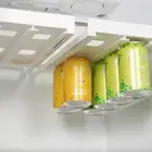 Can Holder Fridge, Large Capacity Soda Can Hanger Fridge Hanging Can Dispenser D