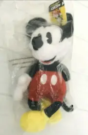 NEW Mickey Mouse 90 Year Anniversary Pie Eye 8" Plush New w Tag Factory Sealed