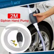 Siphon Pump Portable Manual FOR Car Fuel Transfer Pump for Gas Gasoline Petrol*