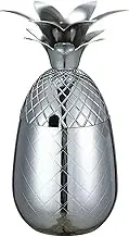 Pineapple Tumbler/Mug Moscow Mule Mug Available in 3 Color (Silver,Copper,Gold)- Cocktail Drinking Cups Mugs Bar Tool(Silver)