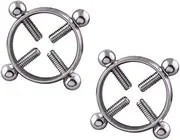 Tadill Stainless Steel Screw Rings Set - Elegant Jewelry Collection