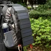 Solar Power Bank Outdoor CampingPortable Phone Charger Panel Waterproof