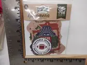 ECHO PARK FOOTBALL CRAFTING DIE CUT EPHEMERA CARDSTOCK PIECES NEW A30665