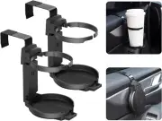 2PCS Car Cup Holder – Adjustable Folding Drink Holder for Cans, Bottles & Coffee