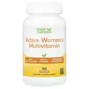 Super Nutrition, Active Women's Multivitamin, 180 Tablets