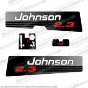 Fits Johnson 1993 1994 2.3hp Outboard Decal Kit - Decal Reproductions!