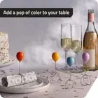 4 Colors Napkin Clasp Balloon Napkin Holder Creative Table Decoration Banquet