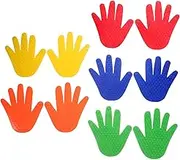 5 Pairs of Sensory Floor Dots Tactile Hand Foot Prints for Classroom Safe Learning Fun Activities