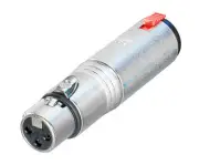 Neutrik NA3FJ 3 pole XLR female - Stereo 1/4" locking jack lot of 13 NEW