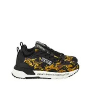[Versace Jeans Couture] Versace Jeans Couture Dynamic Baroque-print Sneakers 35 IT BLACK
