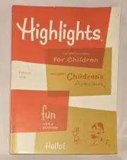HIGHLIGHTS FOR CHILDREN Magazine February 1974 Activities Stories Puzzles!