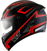 KYT Falcon 2 Essential, full face helmet , color: Black/Neon-Red , size: L