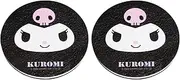 Sanrio IMP261 Car Supplies, Chromi, Drink Holder, Coaster for Drink Holder, Water Absorbent, Soft, Quick Drying, 2 Pieces, Cute, Stylish, Character, Hello Kitty Sanrio, Officially Licensed Product