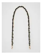 [Seed Heritage] Chain Shoulder Strap in Black