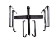 V8 TOOLS 4205 STRAIGHT BAR PULLER SET, 5 TON CAPACITY, THREE SETS OF JAWS, 2 WAY
