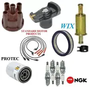 Tune Up Kit Filters Cap Spark Plugs Wire For FORD PINTO L4 2.0L; 2Bbl 1973-1974