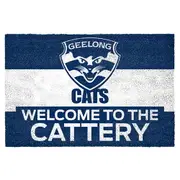 Geelong Cats AFL Doormat for Home Man Cave Bar BBQ