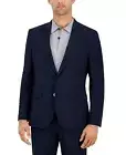 Hugo by Hugo Boss "Karl" Men's Modern-Fit Solid Navy Suit Jacket, 42R, MSRP $398