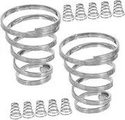 iplusmile Bike Quick Release Axle Spring Kit 12pcs Stainless Steel Springs for Trainer Machine Road Bike Parts