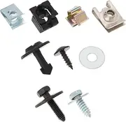 LT Easiyl 41pcs Undertray Engine Under Cover Fixing Clips Screw Kit Replacement Part 4F0863821K Screw and Nut Clip Kit Compatible with Audi A6 C5 4B C6 4F