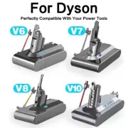 21.6V 6.0Ah Replacement Battery for Dyson V6 V7 V8 Battery Series SV12 DC62