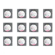 24pc Topchef Square Cake Board/Base Kitchen Baking Pastry Accessory Grey 20cm