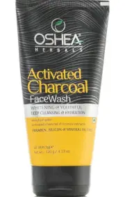 Oshea Herbals Activated Charcoal Face Wash | All Skin Types| 120 gm